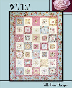 Wanda Quilt Pattern Villa Rosa Designs Finished 50 x 70