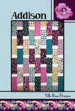 Addison Printed Quilt Pattern by Villa Rosa Designs 54 x 73