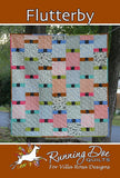 Flutterby Quilt Pattern by Running Doe Quilts for Villa Rosa Designs 56x58