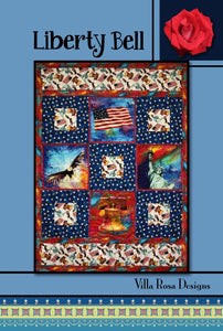 Liberty Bell Quilt Pattern Villa Rosa Designs Finished 54 x 73