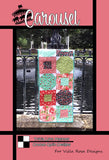 Carousel Table Runner Quilt Pattern From Villa Rosa Designs - size 15" x 53"