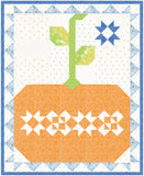 Pumpkin & Denim Quilt Pattern by Fig Tree Quilts FTQ1992 21" x 26" Printed Pattern Only