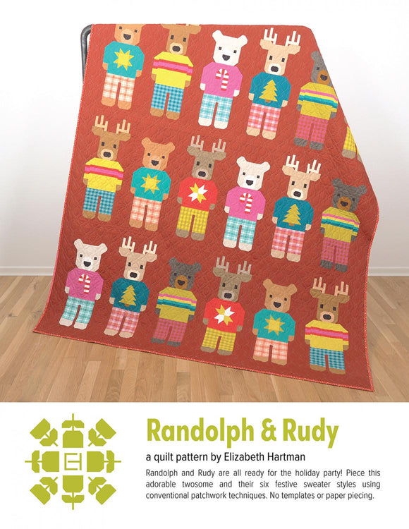 Randolph & Rudy Quilt Pattern by Elizabeth Hartman EH078