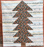 Tall Pine Quilt Pattern Card by Running Doe Quilts for Villa Rosa Designs finished size 63" x 72"