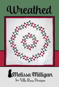 Wreathed Quilt pattern by Villa Rosa Designs 62 x 62