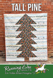 Tall Pine Quilt Pattern Card by Running Doe Quilts for Villa Rosa Designs finished size 63" x 72"