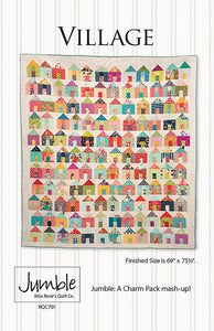 Village Quilt Pattern Jumble by Miss Rosie's Quilt Co.