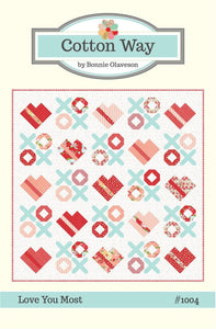 Love You Most by Bonnie Olaveson for Cotton Way CW1004