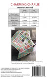 Charming Charlie Quilt Sewing Pattern PCQ-003