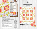 Garden Side Quilt Pattern by Heather Briggs for My Sew Quilty Life, Finished Size 81" x 81"