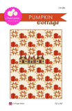 Pumpkin Cottage Quilt Pattern by Charisma Horton, Finished size 72" x 96"