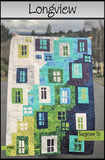 Longview Quilt Pattern by Saginaw St Quilts, Finished Size 53" x 74"