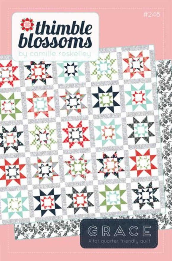 Grace quilting pattern TBL248  by Thimble Blossoms