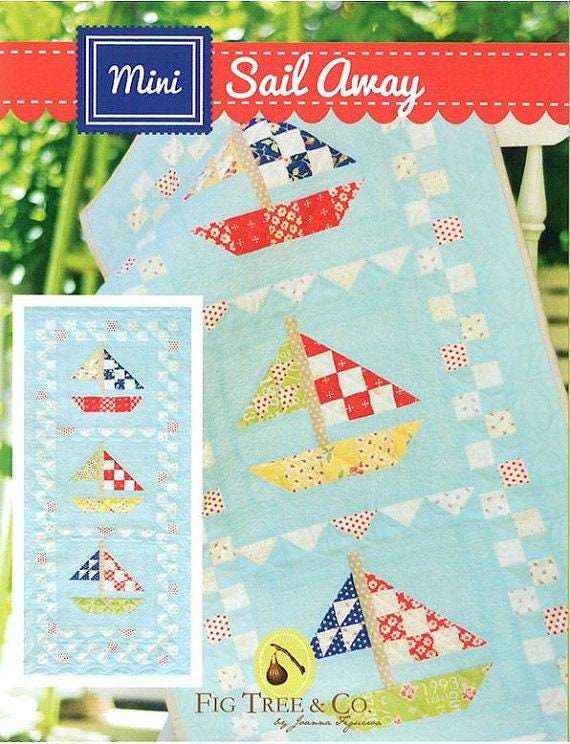 Mini Sail Away Pattern Only FT997 by Fig Tree and Co Bin MP