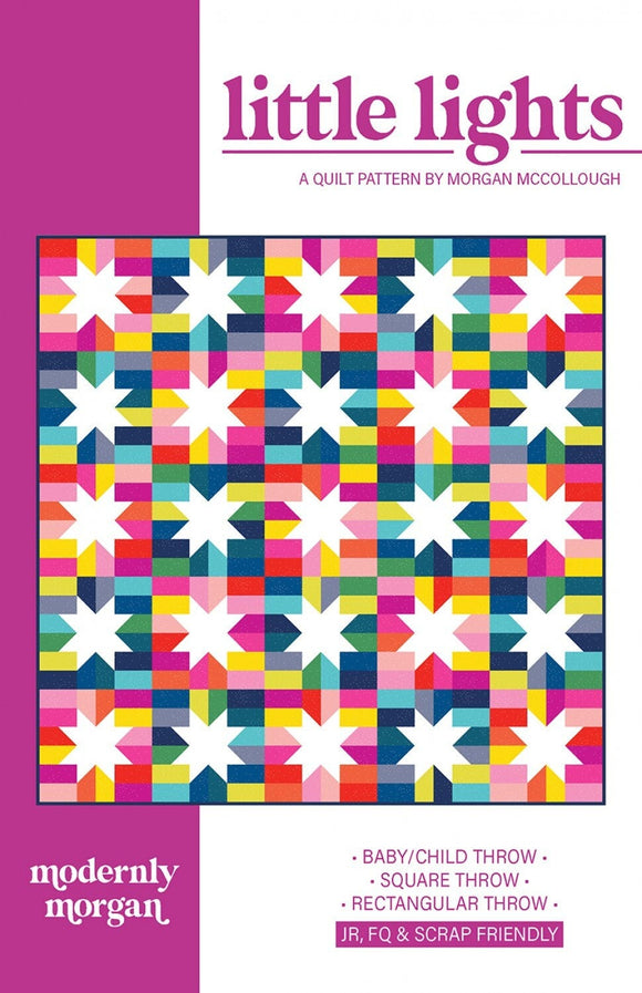 Little Light MM-015 PAPER Quilt Pattern for Modernly Morgan