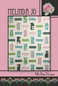 Melinda Jo Printed Pattern - VRDRC137 - From Villa Rosa Designs - size 54" x 72"