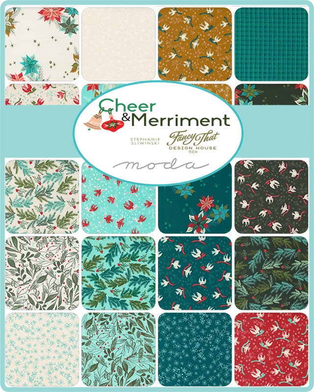 Merry Little Christmas Fat Eighth Bundle by Bonnie & Camille for hotsell Moda (55240f8)