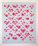 Heart Gems Quilt Pattern # QLP14 by Quilty Love 3 sizes available see 2nd photo