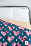 Heart Gems Quilt Pattern # QLP14 by Quilty Love 3 sizes available see 2nd photo