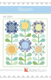 Bloom Quilt Pattern by Kate Spain KS 2301 Printed Pattern Only Quilt Pattern Size 57" x 53"